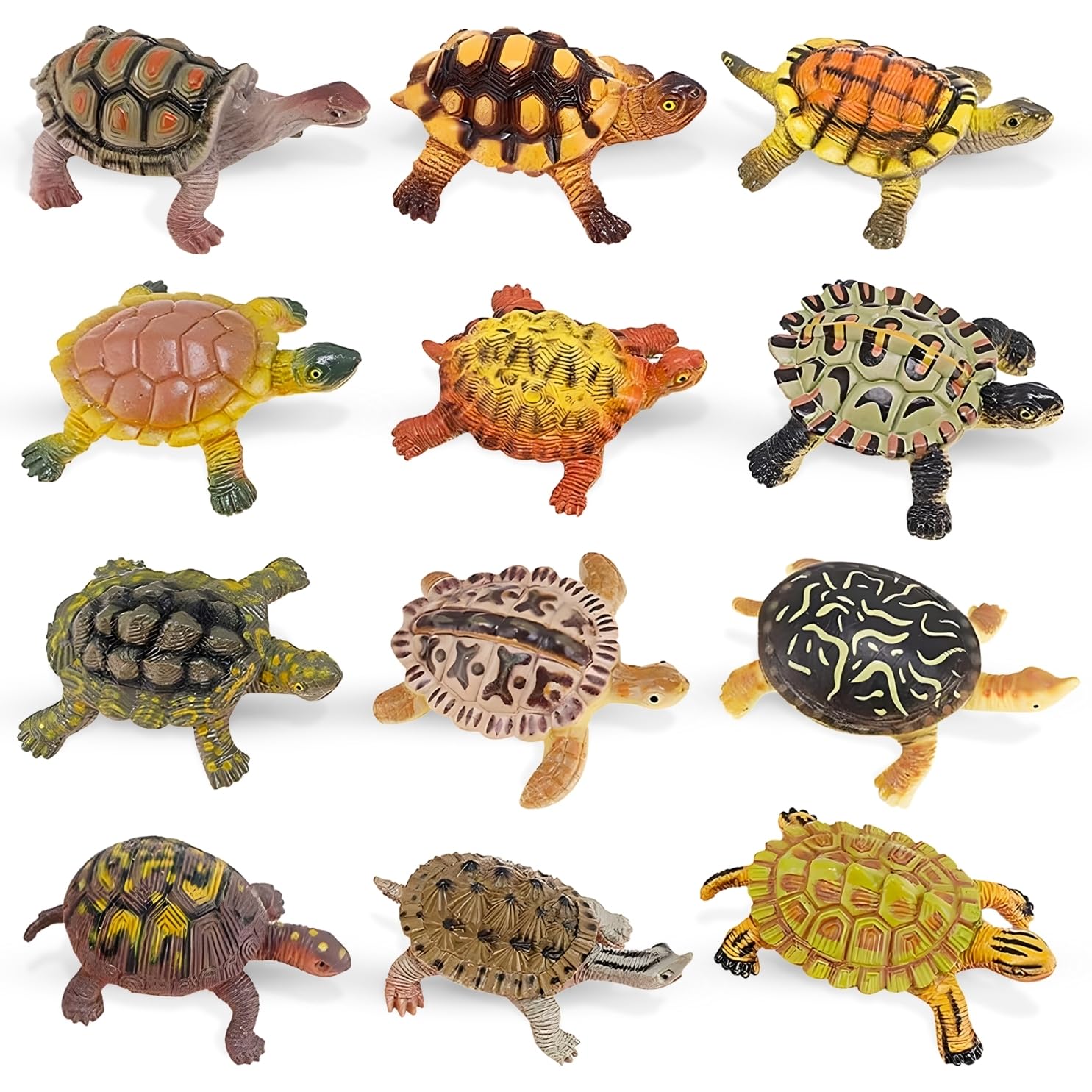 Amazon.com: Liberty Imports 12 Piece Sea Turtle Animal Toys